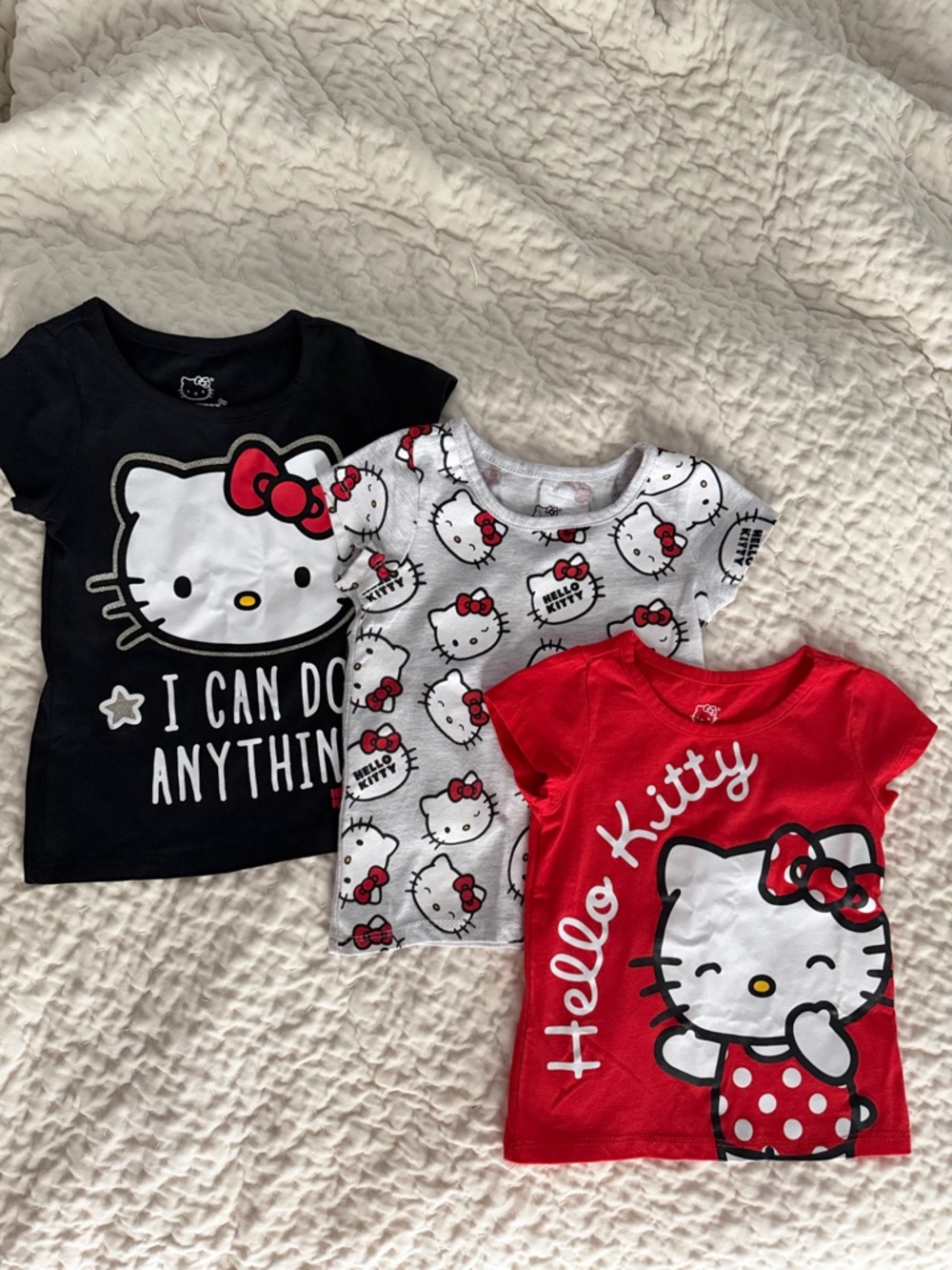 NWOT Hello Kitty by Sanrio T Shirt Bundle- Girls 3T
